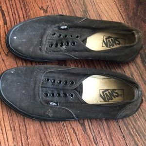 Vans Mens Black Shoes